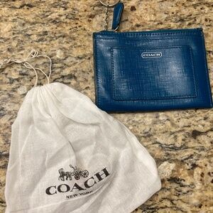 EUC Coach coin pouch&keychain bundle💕